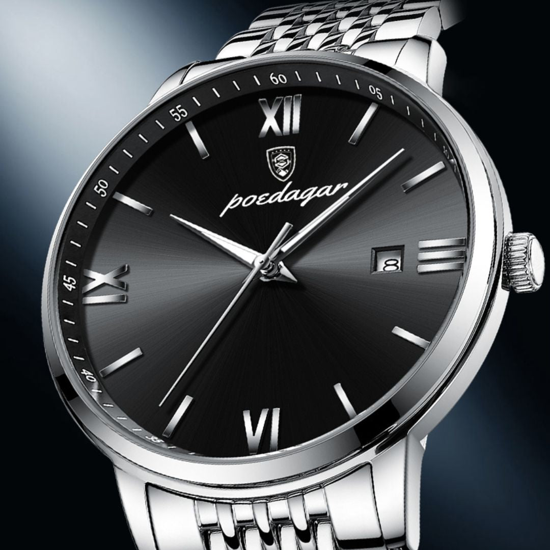 Relógio Masculino Quartzo Poedagar John Earle, relogio masculino de quartzo com pulseira de couro, relogio masculino, relogios masculinos, relogio masculino digital, relogio masculino original, relogios masculinos importados, comprar relogio masculino barato, comprar relogio original, relogio masculino a prova d'água, relógio de prova d'água